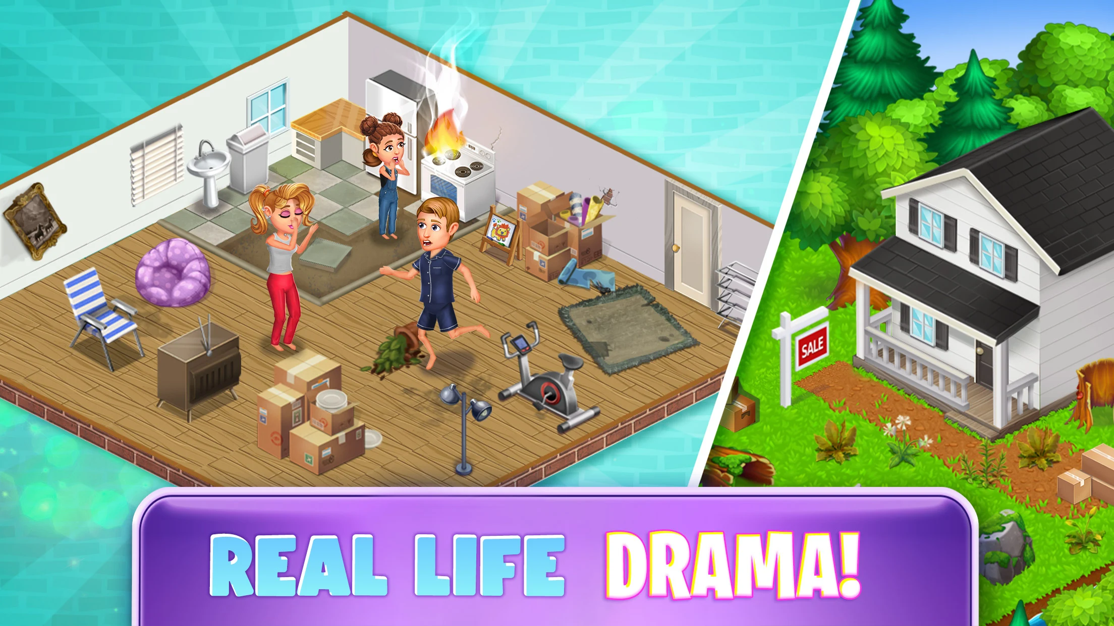 Virtual Families Our New Home screenshot