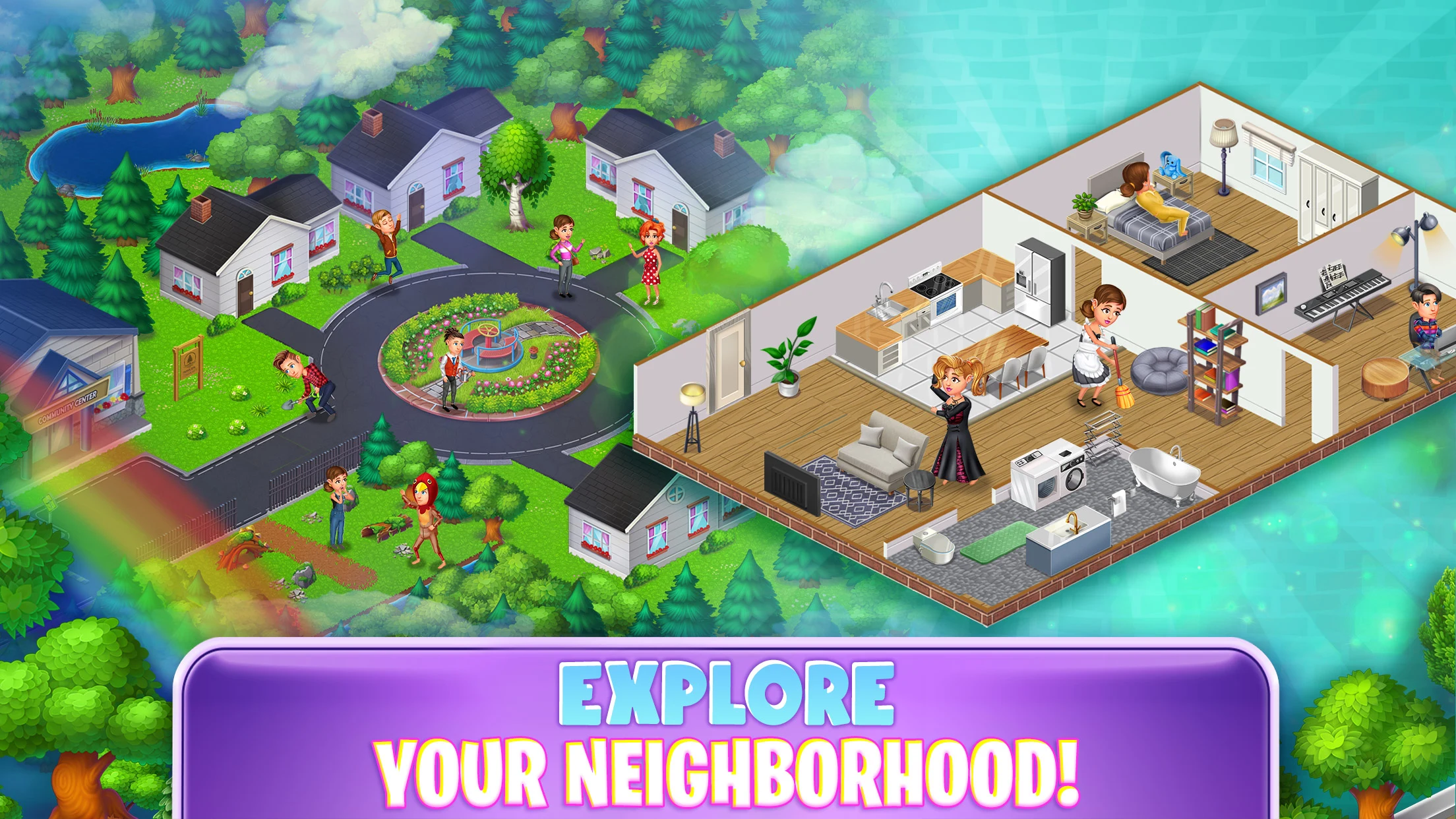 Virtual Families Our New Home screenshot